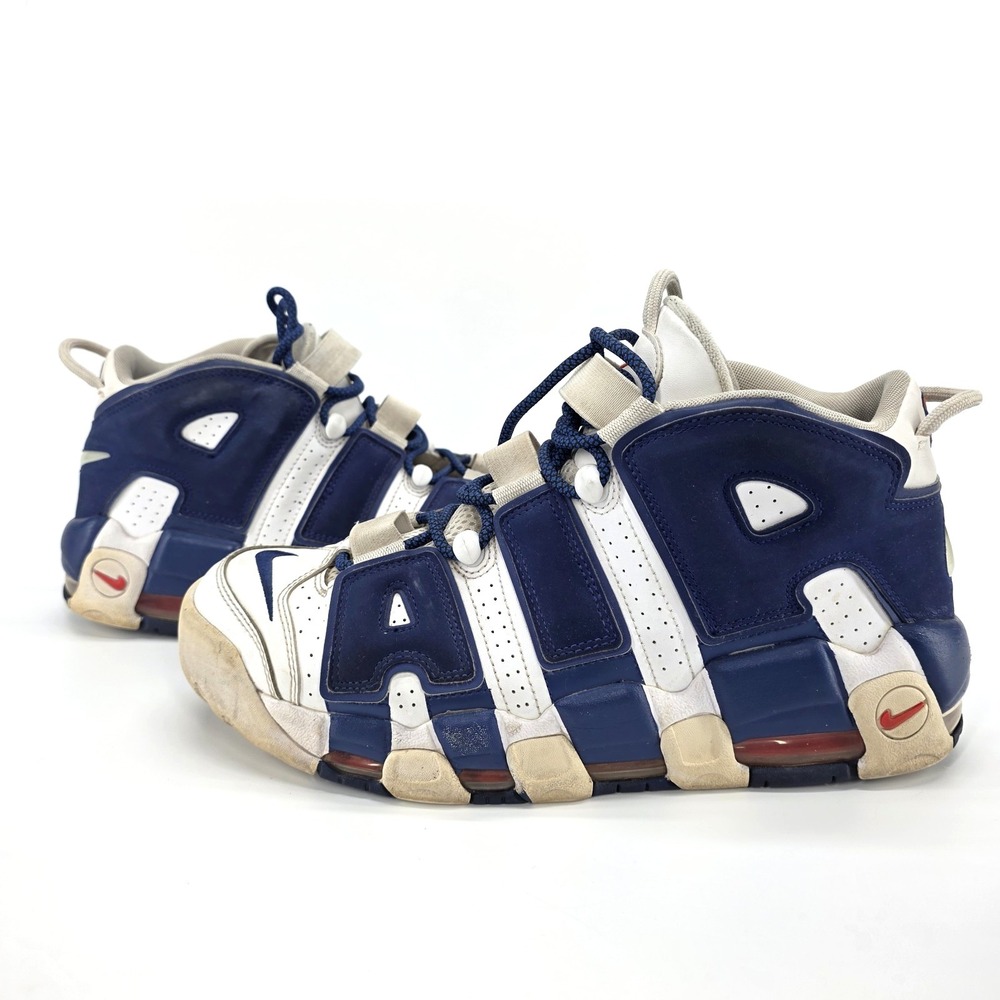 Nike Air More Uptempo‎ Knicks 921948-101 Men's Size 11 Patrick Ewing #33
